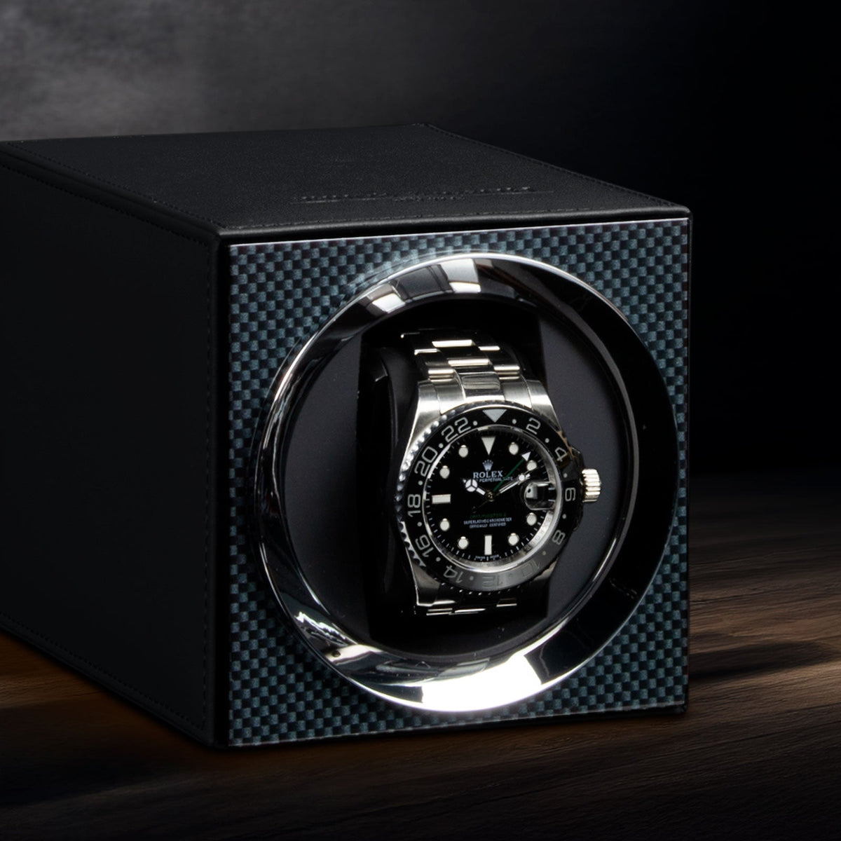 Watch Winder Moon carbon fibre