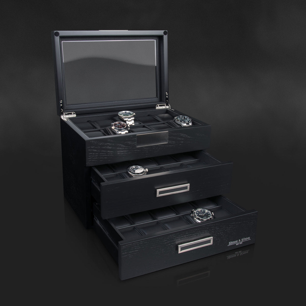Watch Box Monteray 30 - Black – view 10