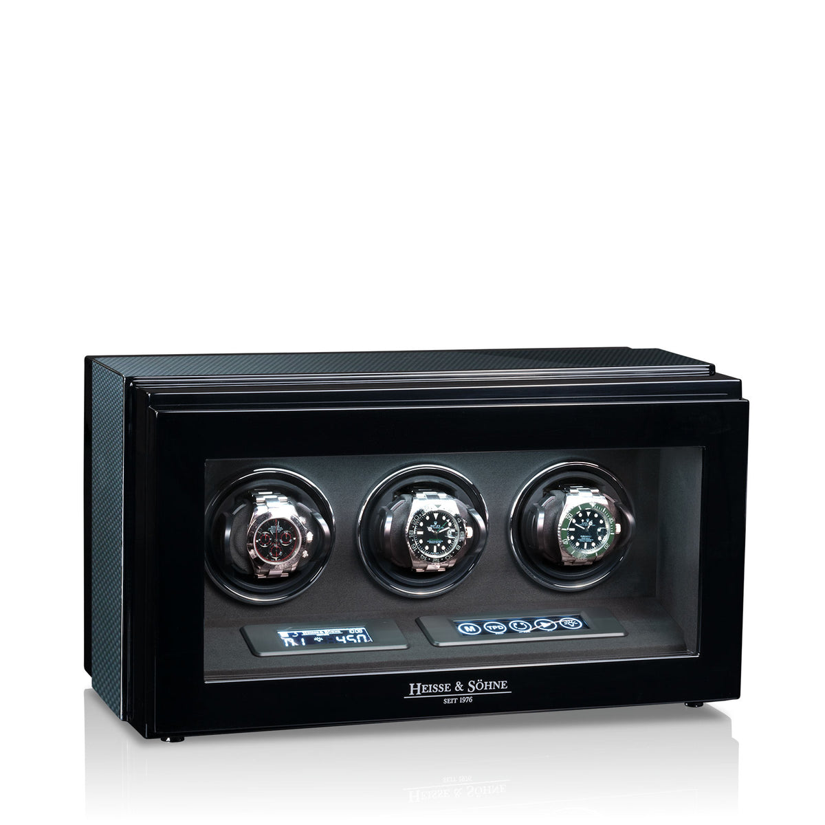 Watch Winder Watch Master 3 - Carbon Style