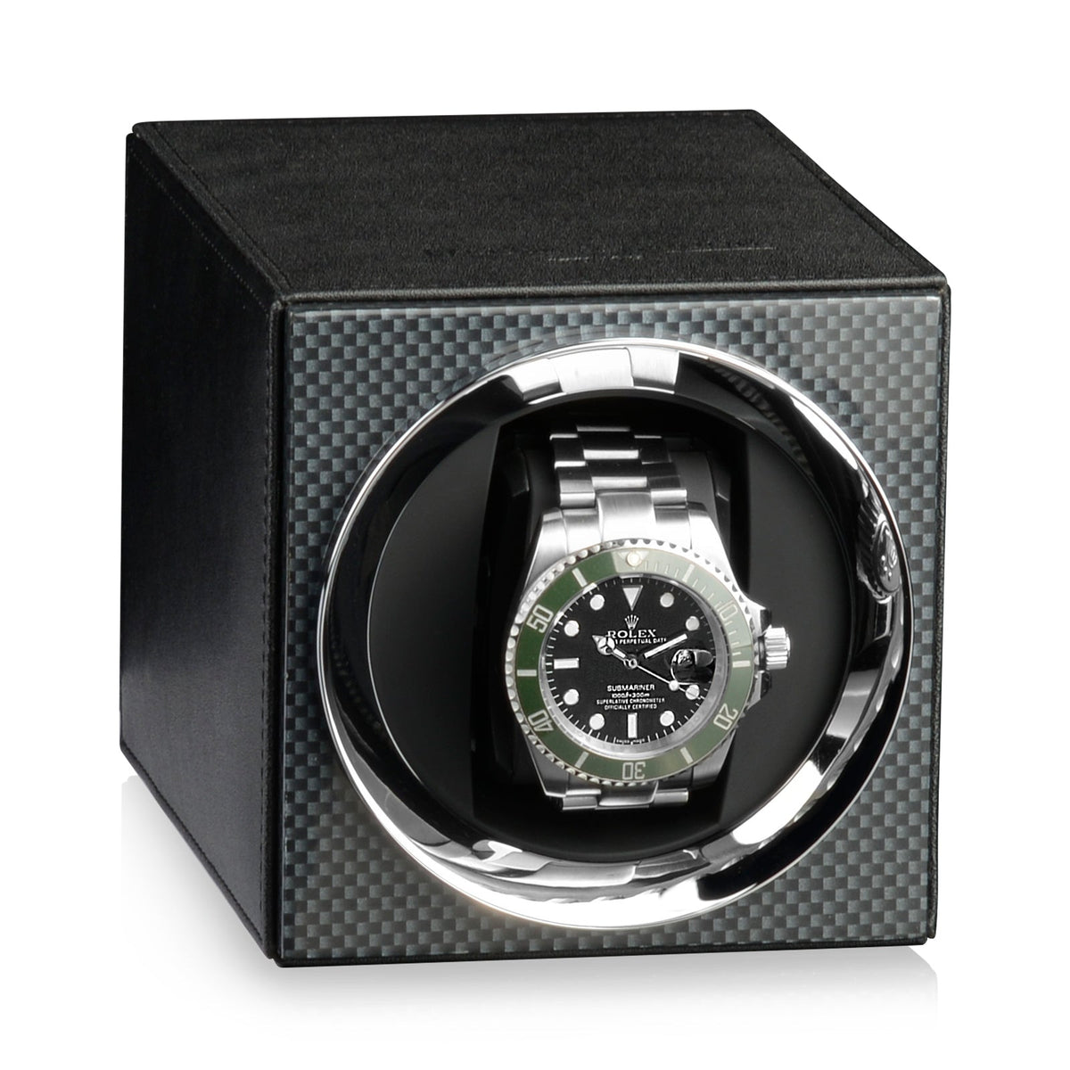 Watch Winder Moon carbon fibre