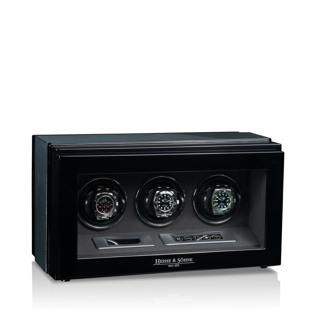 Watch Winder Watch Master 3 - Carbon Style – view 3