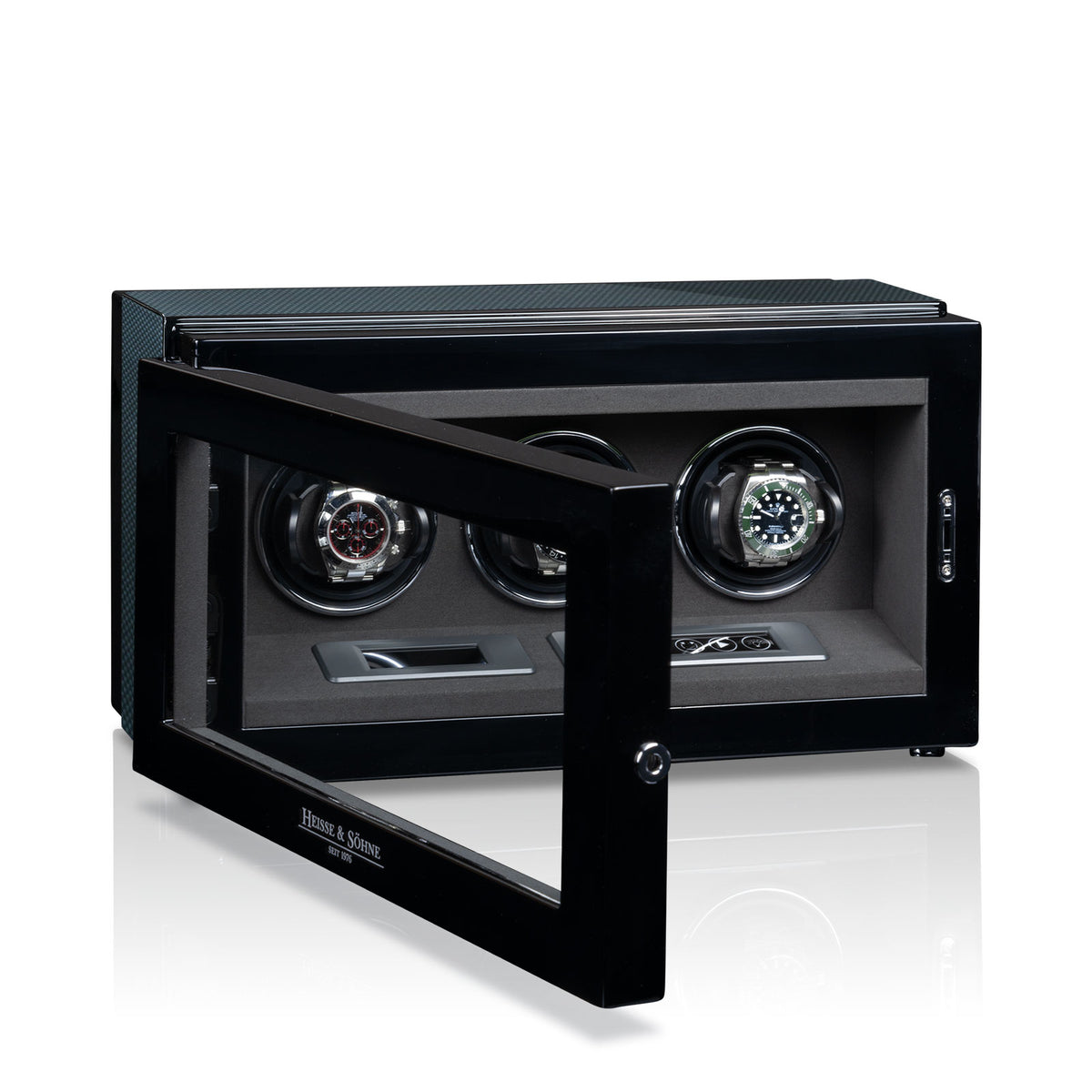 Watch Winder Watch Master 3 - Carbon Style – view 4