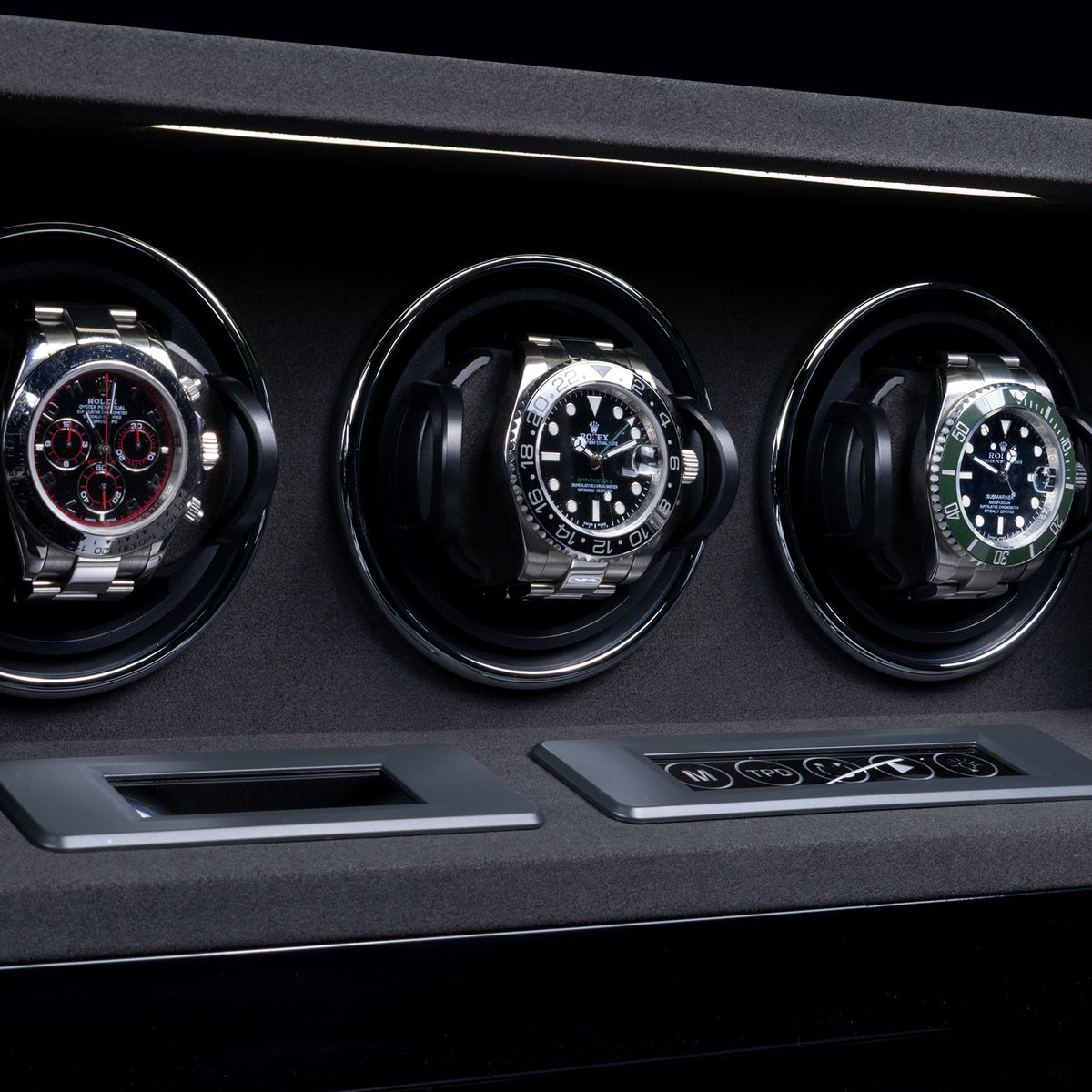 Watch Winder Watch Master 3 - Carbon Style – view 5